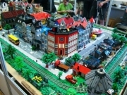 Klocki Lego w Pałacu Kultury i Nauki